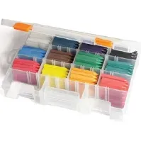 Bilde av Oliekridt 240 stk - med 12 ass. farver i plastboks Skole og hobby - Faste farger - Fargekritt til skolebruk