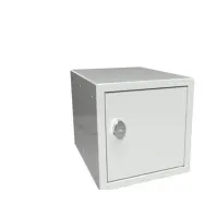 Bilde av Opbevaringsboks 270x270x350 mm Blå dør, cylinderlås Arkivering - Arkiv bokser / Mapper - Oppbevaringsbokser til hengemapper