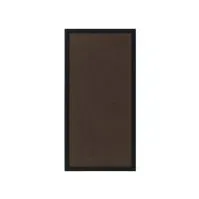 Bilde av Opslagstavle 50x100 cm mørkebrunt kork med sort ramme interiørdesign - Tavler og skjermer - Oppslagstavler