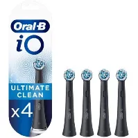 Bilde av Oral-B Oral-B Refiller iO Ultimate Clean 4-pk, svart Børstehoder,Børstehoder,Personpleie,Top Toothbrush