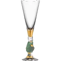 Bilde av Orrefors The Sparkling Devil Champagneglass 19 cl, forrest green Champagneglass