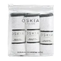 Bilde av Oskia - 3 x Dual Active Cleansing Cloths - Skjønnhet