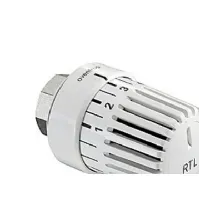Bilde av Oventrop Uni RTLH termostat - M 30 x 1.5, 10-40gr C, 1-4, Hvid, Vokssensor Rørlegger artikler - Oppvarming - Tilbehør