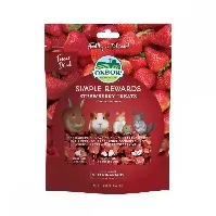 Bilde av Oxbow Simple Rewards Strawberry Treats 15 g Andre smådyr - Ørkenrotte