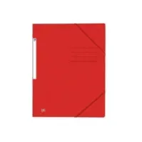 Bilde av Oxford 400116308, Envelope folder, A4, Fotoark kartong, Rød, 200 ark, 390 g/m² Arkivering - Elastikmapper & Chartekker - Elastiske mapper