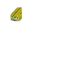 Bilde av PHOENIX CONTACT Jordklemme, Push-in-tilslutning, tværsnit:0,5 mm² - 10 mm², AWG: 20 - 8, bredde: 8,2 mm, højde: 42,2 mm, farve: grøn/gul PC tilbehør - Kabler og adaptere - Adaptere