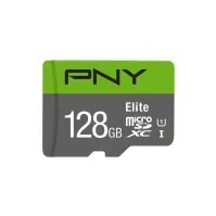 Bilde av PNY Elite - Flashminnekort - 128 GB - UHS-I U1 / Class10 - microSDXC UHS-I Foto og video - Foto- og videotilbehør - Minnekort