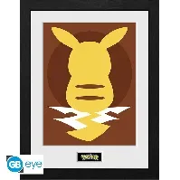 Bilde av POKEMON - Framed print "Pikachu Silhouette 25" (30x40) - Fan-shop