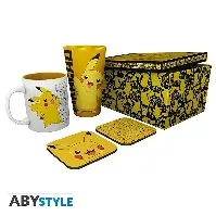 Bilde av POKEMON - Pck Glass XXL + Mug + 2 Coasters Pikachu - Fan-shop
