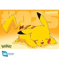 Bilde av POKEMON - Poster Maxi 91.5x61 - Pikachu Asleep - Fan-shop