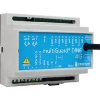 Bilde av PROFORT multiGuard® DIN6. 4G sender/modtager, til overvågning af tekniske installationer, 4 digitale og 1 analog indgange. 2 relæ-udgange Huset - Sikkring & Alarm - Varslingsutstyr