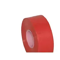 Bilde av PVC tape rød 25mm x 20m - StrækbarAT7, selvklæbende og vandafvisende, 0-70 gr. C Verktøy & Verksted - Skruefester - Diverse fester