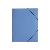 Bilde av Pagna Basic Trend - 3-fliksmappe - bokryggbredde: 5 mm - for A3 - lys blå Arkivering - Elastikmapper & Chartekker - Elastiske mapper