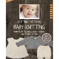 Bilde av Pakke Babyplagg Strikking, pynt, garn og strikkeoppskrifter