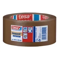 Bilde av Pakketape Tesa 4100, PVC, 50 mm x 66 m, brun, pakke med 6 ruller Papir & Emballasje - Emballasjeteip - Emballasjeteip