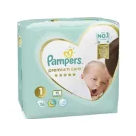 Bilde av Pampers Premium Care 1 bleier, 2-5 kg, 26 stk. Barn & Bolig - Bleie skifte - Bleie
