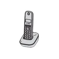 Bilde av Panasonic KX-TG1911 - Trådløs telefon med anrops-ID - DECT - grå Tele & GPS - Fastnett & IP telefoner - Alle fastnett telefoner