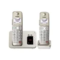 Bilde av Panasonic KX-TGE262 - Trådløs telefon + ekstra håndsett Tele & GPS - Fastnett & IP telefoner - Trådløse telefoner