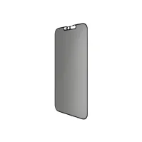 Bilde av PanzerGlass CamSlider Dual Privacy - Skjermbeskyttelse for mobiltelefon - glass - med personvernsfilter - rammefarge svart - for Apple iPhone 13, 13 Pro Tele & GPS - Mobilt tilbehør - Skjermbeskyttelse