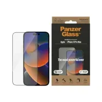 Bilde av PanzerGlass - Skjermbeskyttelse for mobiltelefon - ultrabred passform - glass - rammefarge svart - for Apple iPhone 14 Pro Max Tele & GPS - Mobilt tilbehør - Skjermbeskyttelse