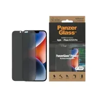 Bilde av PanzerGlass™ | Privacy Edition- Skærmbeskytter for mobiltelefon - Edge-to-Edge passform - rammefarve sort | Apple iPhone 13/13 Pro/14 Tele & GPS - Mobilt tilbehør - Skjermbeskyttelse