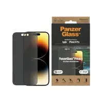 Bilde av PanzerGlass™ | Privacy Edition- Skærmbeskytter for mobiltelefon - Edge-to-Edge passform - rammefarve sort | Apple iPhone 14 Pro Tele & GPS - Mobilt tilbehør - Skjermbeskyttelse