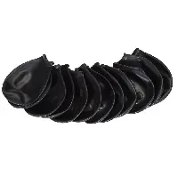Bilde av Pawz - Dog shoe L 10.2cm black 12 pcs - (278097) - Kjæledyr og utstyr