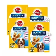 Bilde av Pedigree Dentastix M 4x28-st Hund - Hundegodteri - Dentaltygg