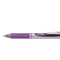 Bilde av Pentel BL77-VO, Sølv, Fiolett, Fiolett, 0,7 mm, Medium, 12 stykker Skriveredskaper - Kulepenner & Fyllepenner - Kulepenner med trykk-knapp