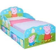 Bilde av Peppa Gris Junior seng u. madras Gurli Pig Children&#39;s furniture 666692 Barnesenger