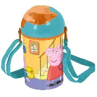 Bilde av Peppa Pig - Pop-Up Drinking Bottle (48669) - Leker