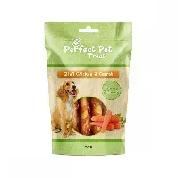 Bilde av Perfect Pet 2-in-1 Chicken & Carrot 70 g Hund - Hundegodteri - Tyggepinner