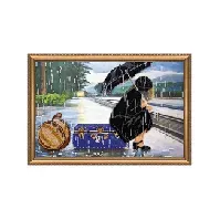 Bilde av Perlebroderi Rainy Day Strikking, pynt, garn og strikkeoppskrifter
