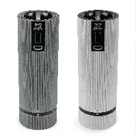Bilde av Peugeot Line DUO elektrisk kvernsett, karbon/aluminium Salt - Peppersett