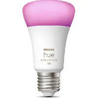 Bilde av Philips Hue White Color Ambiance E27 standardpære, 1-pak, 9W Lamper &amp; el > Lyskilder