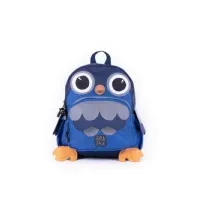 Bilde av Pick & Pack Owl Shape Backpack (22 x 30 x 11 cm) - Blue Utendørs - Vesker & Koffert - Vesker til barn