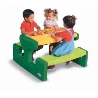 Bilde av Piknikbord, stor modell, grønn Little Tikes 466A Bord og stoler