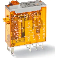 Bilde av Pin relé Industry S46.52, 2P, 8A, 230V AC, med LED Backuptype - El
