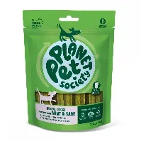 Bilde av Planet Pet Society Dog Dentaltygg Mint & Salvia 7-pakk Hund - Hundegodteri - Dentaltygg