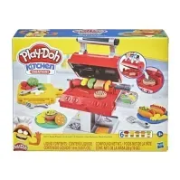 Bilde av Play-Doh Kitchen Creations Grill 'n Stamp - Modeling dough play set - assortert Alt Playmobil