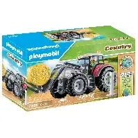 Bilde av Playmobil - Large Tractor with Accessories (71305) - Leker