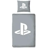 Bilde av Playstation sengetøy - 140x200cm - PS 5 sengesett - 2 i 1 design - 100% bomull Sengetøy , Barnesengetøy , Barne sengetøy 140x200 cm