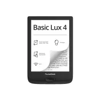 Bilde av PocketBook Basic Lux 4 - eBook-leser - Linux 3.10.65 - 8 GB - 6 16 grånivåer (4-bts) E Ink Carta (758 x 1024) - berøringsskjerm - microSD-spor - Wi-Fi - svart TV, Lyd & Bilde - Bærbar lyd & bilde - Lesebrett