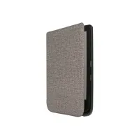 Bilde av PocketBook Shell series - Lommebok for eBook-leser - plastikk, polyuretan, mikrofiber - grå - 6 - for PocketBook Basic Lux 2, Touch Lux 4 TV, Lyd & Bilde - Bærbar lyd & bilde - Tilbehør
