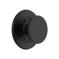 Bilde av PopSockets PopGrip - Fingergrep/stativ for mobiltelefon - MagSafe, round - svart Tele & GPS - Mobilt tilbehør - Bilmontering