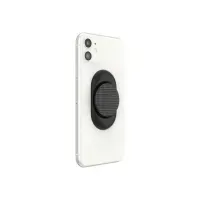 Bilde av PopSockets PopGrip - Fingergrep/stativ for mobiltelefon - byttbar i lommeformat - Knurled Black Foto og video - Videokamera - Tilbehør til actionkamera