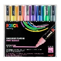 Bilde av Posca - PC5M - Medium Tip Pen - Pastel colors, 8 pc - Leker