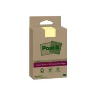 Bilde av Post-It 4645-RSSCY4, Rektangel, Gul, 100%, 102 mm, 152 mm, 45 ark Papir & Emballasje - Blokker & Post-It - Legg det ut