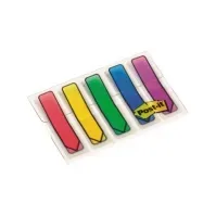 Bilde av Post-it Arrow indekseringsfaner 684-ARR4, 12x43 mm, neon: rosa + blå + gul + grønn (3M0651) Papir & Emballasje - Blokker & Post-It - Legg det ut