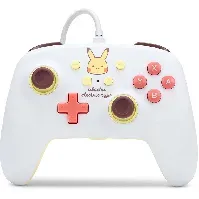 Bilde av PowerA Enhanced Wired Controller for Nintendo Switch - Pikachu Electric Type - Videospill og konsoller